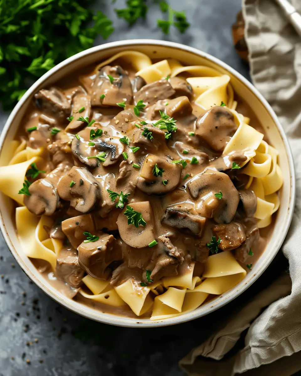 Beef Stroganoff: Easy One-Pot Recipe for Comfort Food Lovers