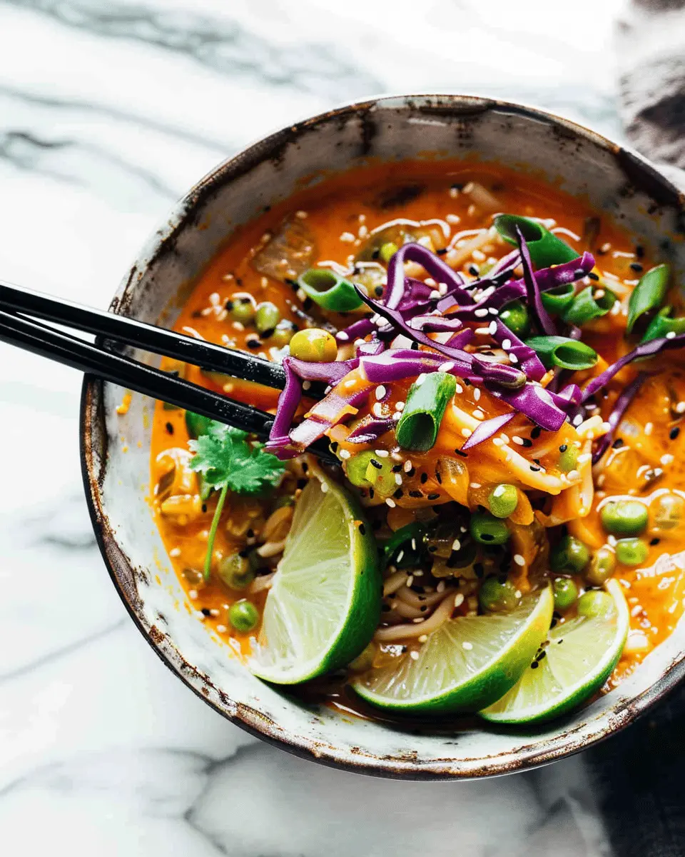 Coconut Curry Noodle Bowls: Easy Comfort Food with a Twist