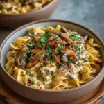 Creamy Vegan Mushroom Stroganoff