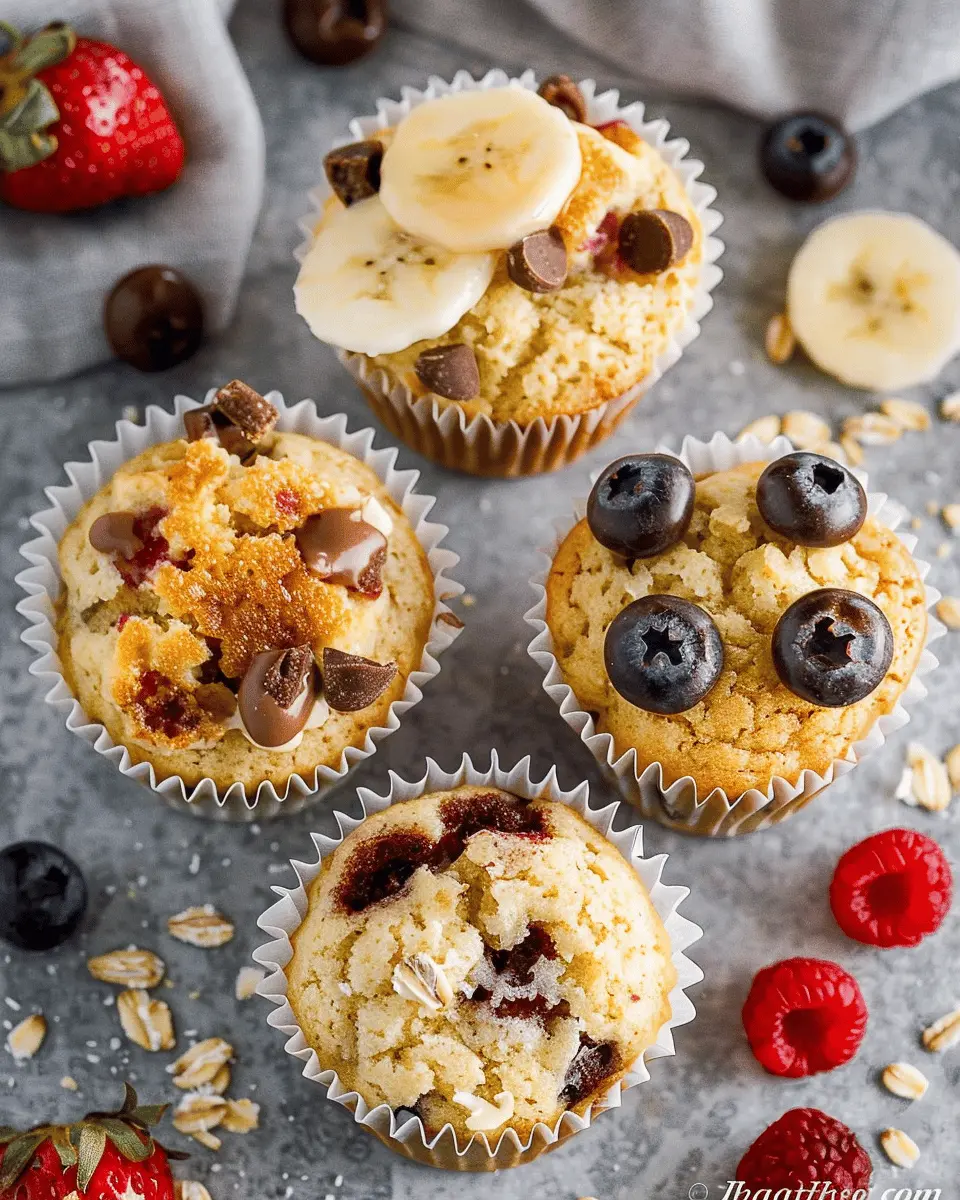 Easy Pancake Muffins: Indulge in Six Flavors of Delight