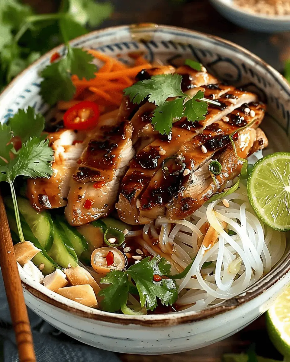 Lemongrass Chicken Noodles: Easy & Flavorful Homemade Delight