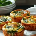 Spinach Quiche Muffins
