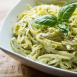 The BEST Creamy Pesto Pasta Recipe (15 Minutes!)