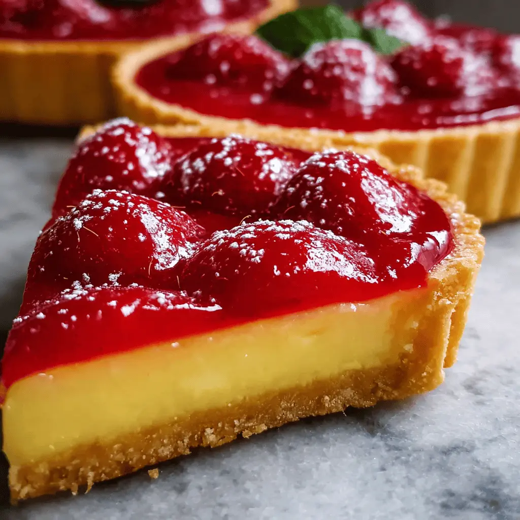 Raspberry Lemon Tart: The Best Refreshing Treat for Your Home