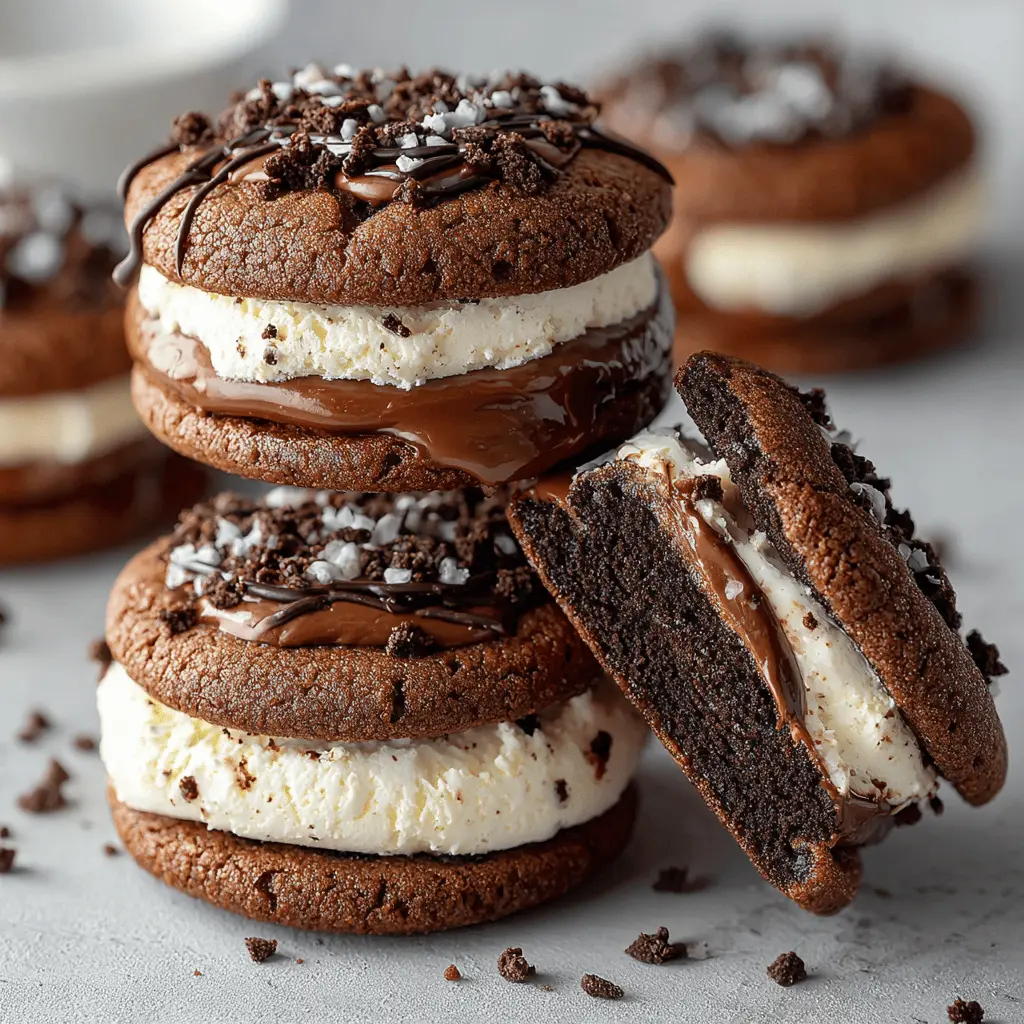 Brownie Cookie Dough Sandwich Cookies: The Best Indulgent Treat