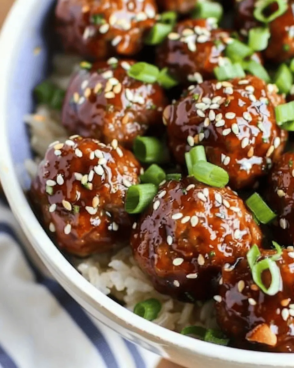 Asian Crockpot Meatballs: Easy, Flavor-Packed Family Delight