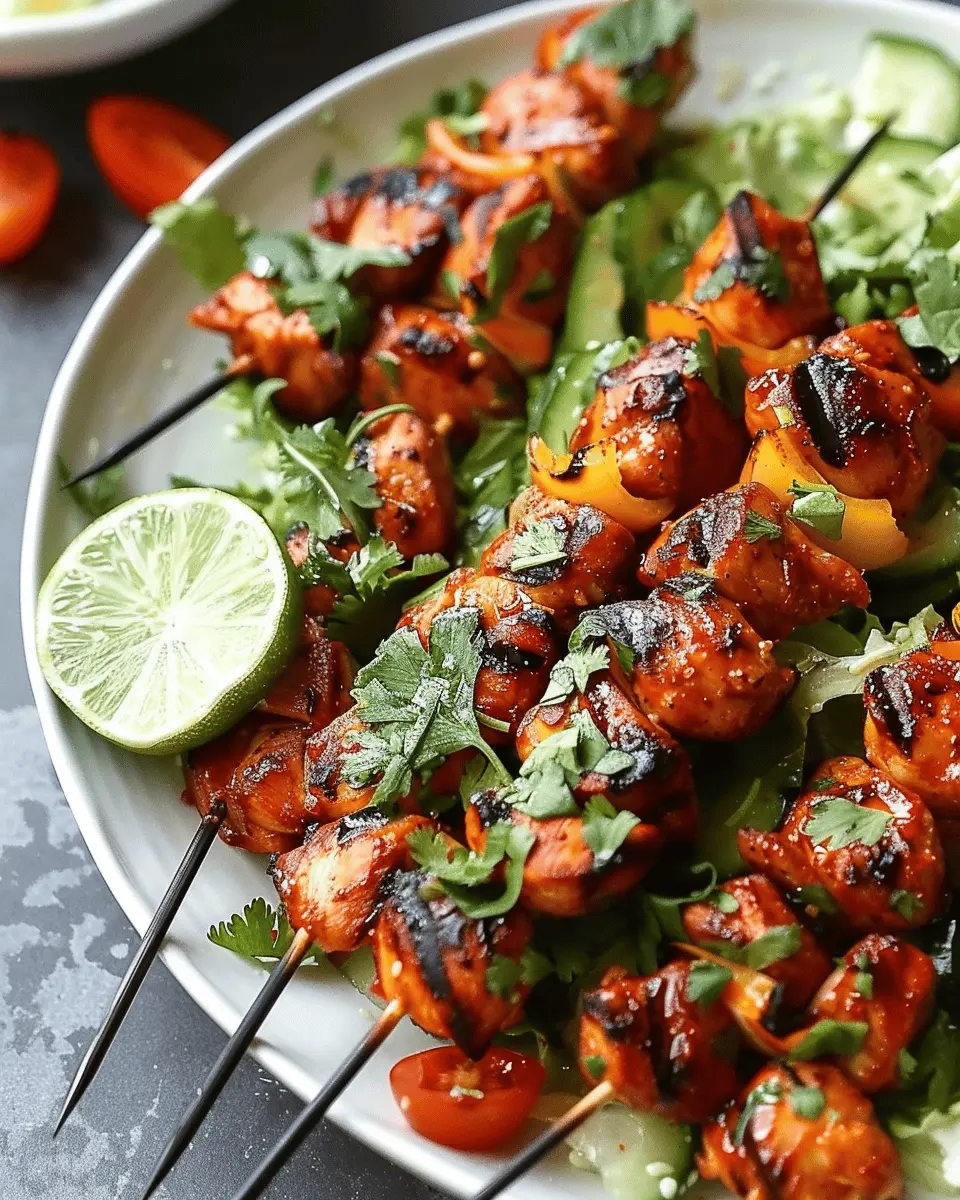 BBQ Chicken Skewer Salad: The Best Summer Recipe You’ll Love