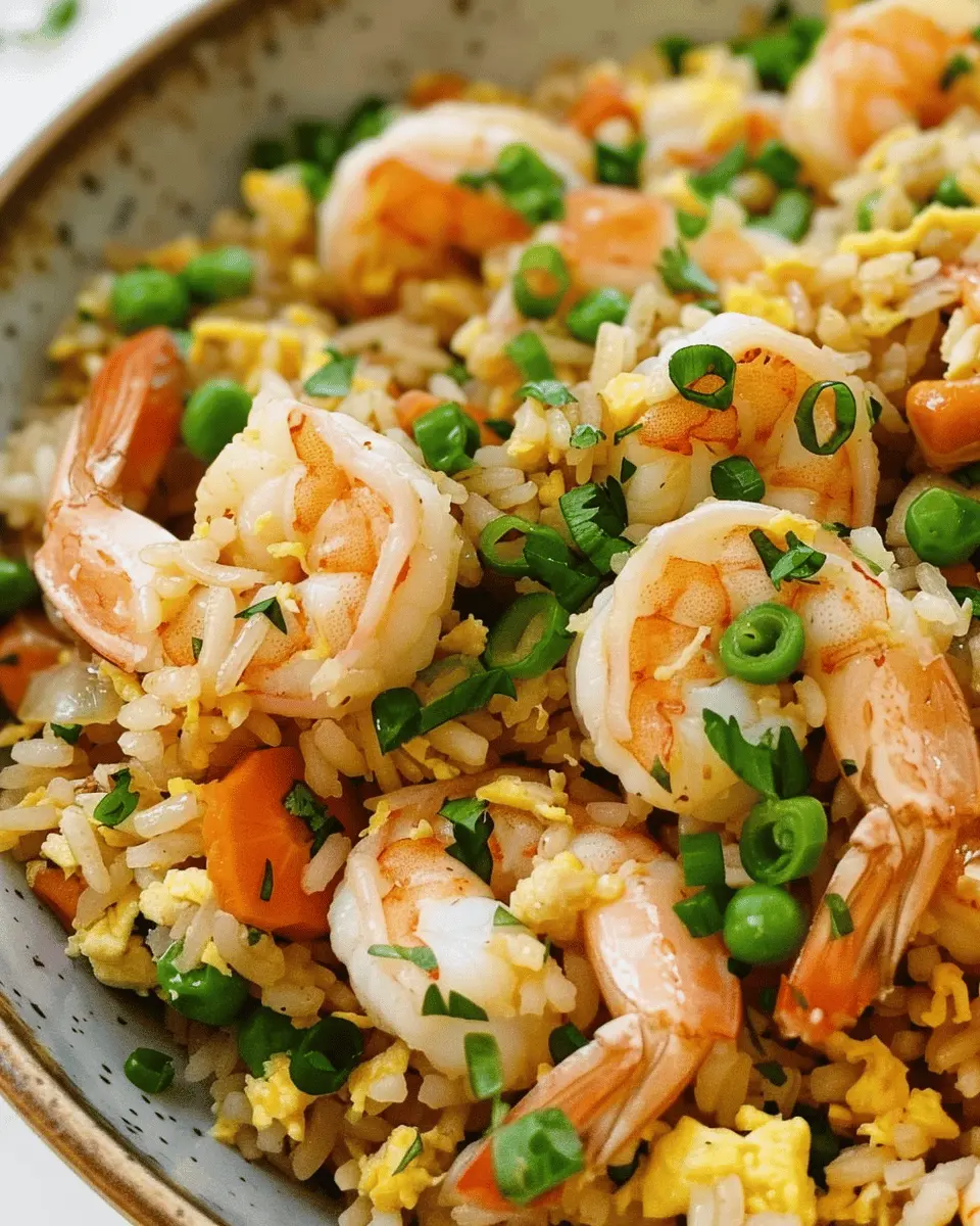 Better than Takeout Shrimp Fried Rice with Turkey Bacon Twist