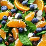 Blueberry Citrus Spinach Salad