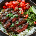 Cilantro Lime Steak Bowls