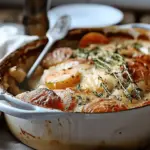 Delicious French Chicken Casserole a la Normande for Cozy Nights