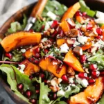 Fall Salad With Pomegranate Dressing