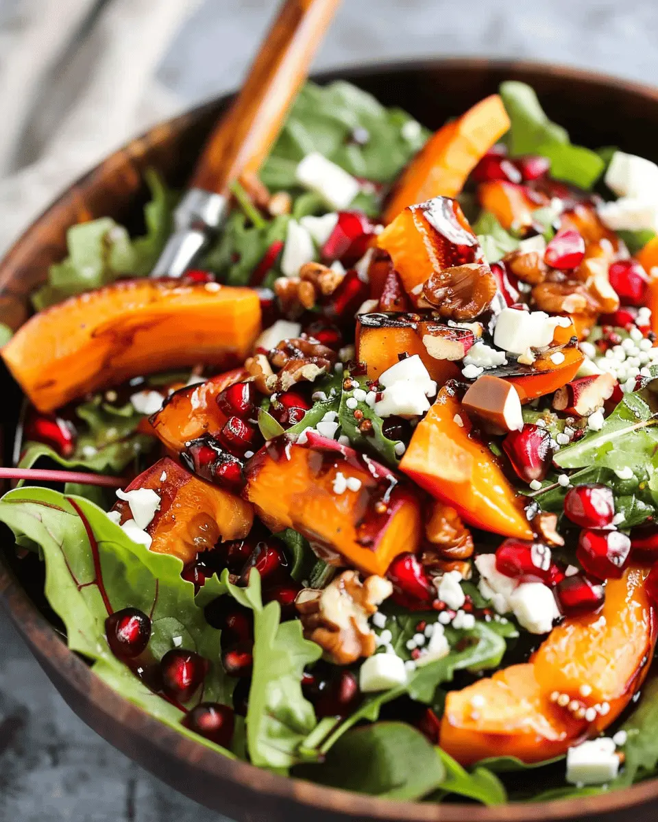 Fall Salad With Pomegranate Dressing: A Fresh and Flavorful Delight