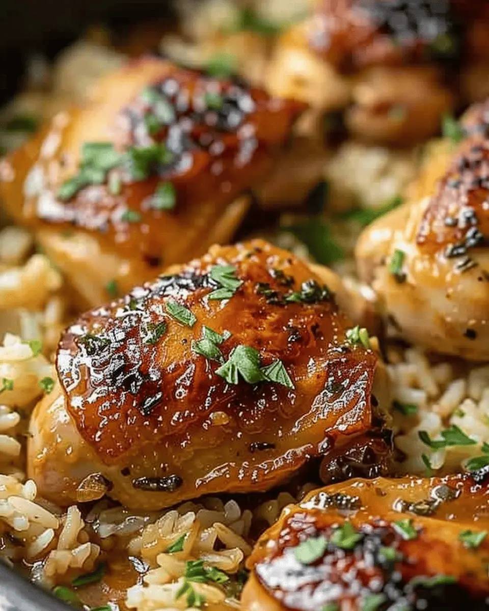 How to Make Savory Smothered Chicken and Rice That’s Irresistible