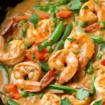 One Pot Coconut Curry Shrimp