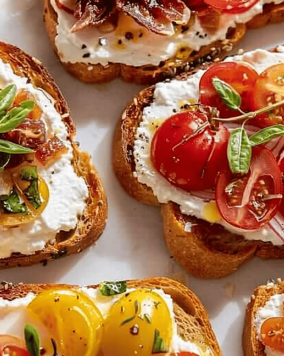 Ricotta Toast with 6 Easy Ways to Top It for Delicious Variety