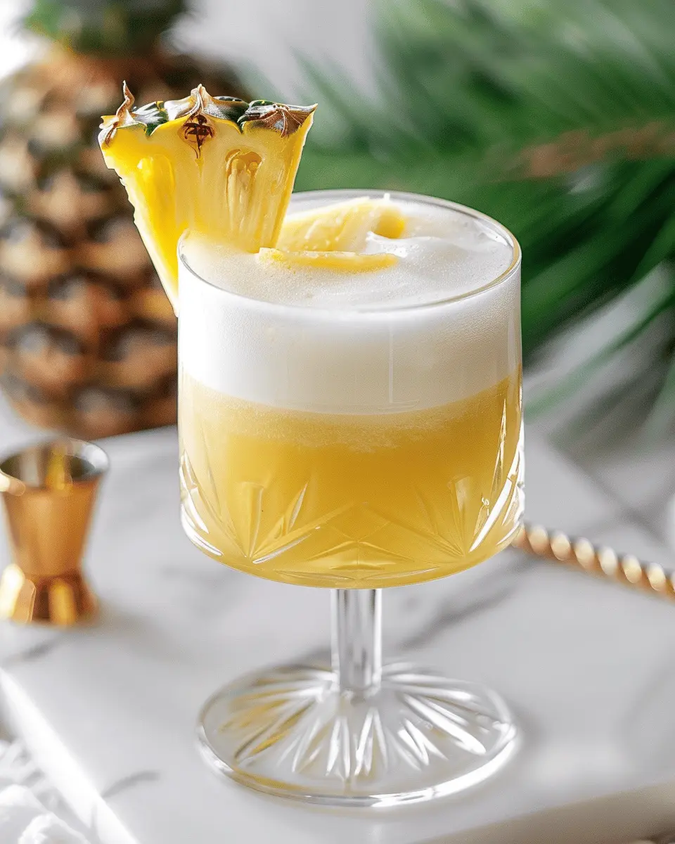 Pineapple Whiskey Sour: A Refreshingly Juicy Twist on Classics