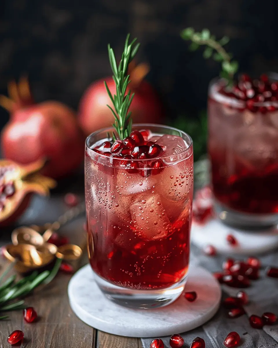 Pomegranate Spritz: A Refreshing and Easy Mocktail Recipe