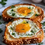 Air Fryer Egg and Cheese Toast