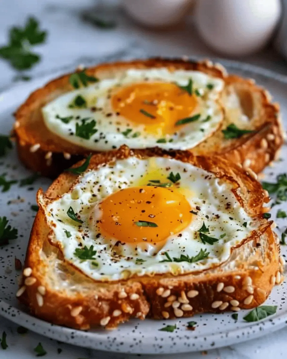 Air Fryer Egg and Cheese Toast with Turkey Bacon Delight
