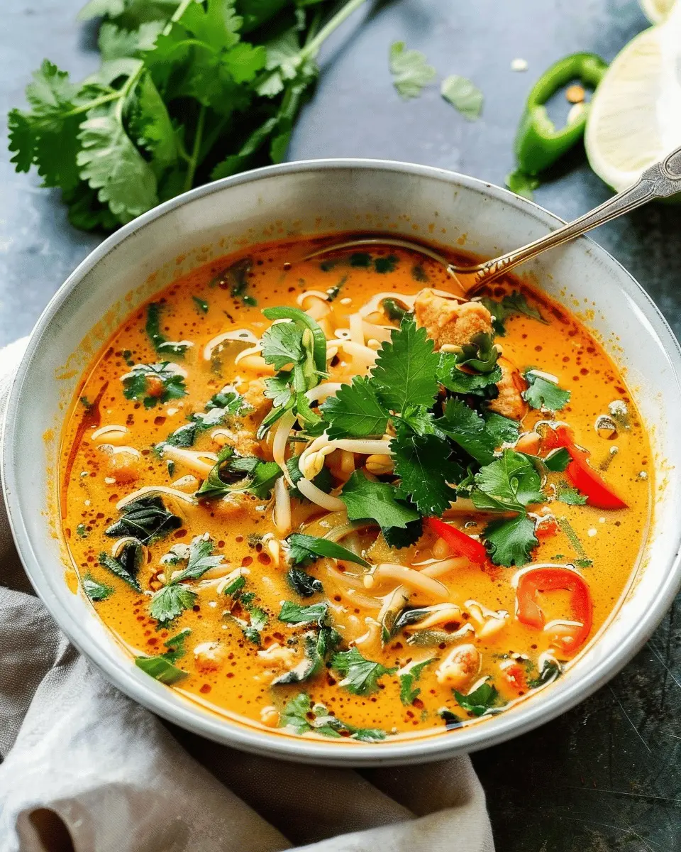 Thai Curry Soup: Easy Recipe That Will Satisfy Your Cravings