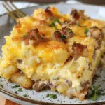 Tater Tot Breakfast Casserole