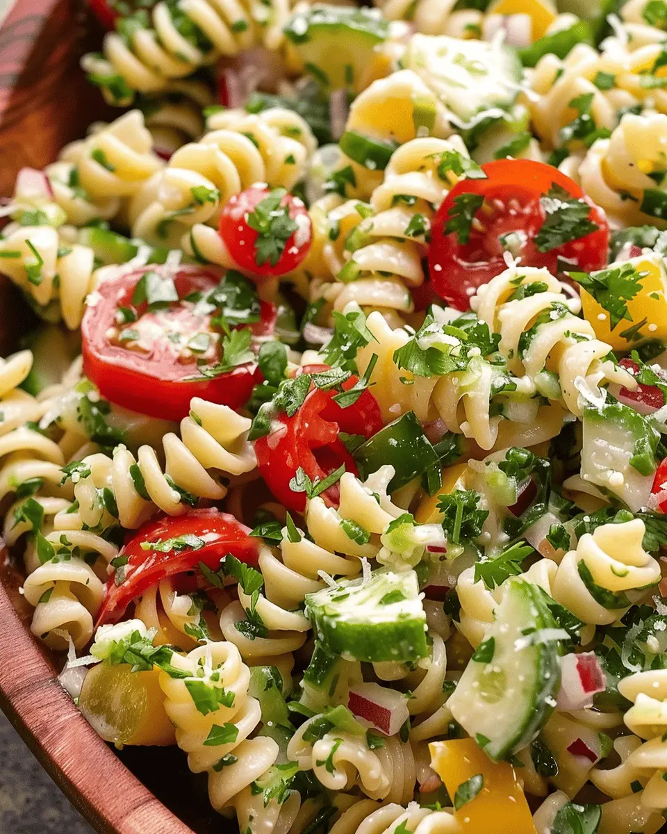 Cilantro Lime Pasta Salad: The Best Refreshing Summer Dish