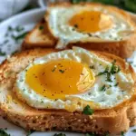 Air Fryer Egg and Cheese Toast