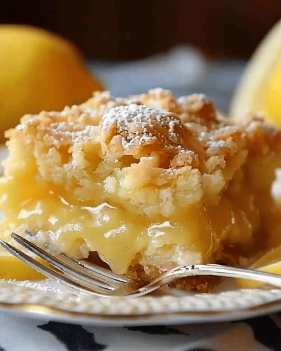 Magic Lemon Cobbler Recipe – Sweet, Easy, and Perfect for Home Chefs