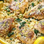 Creamy Lemon Chicken Orzo
