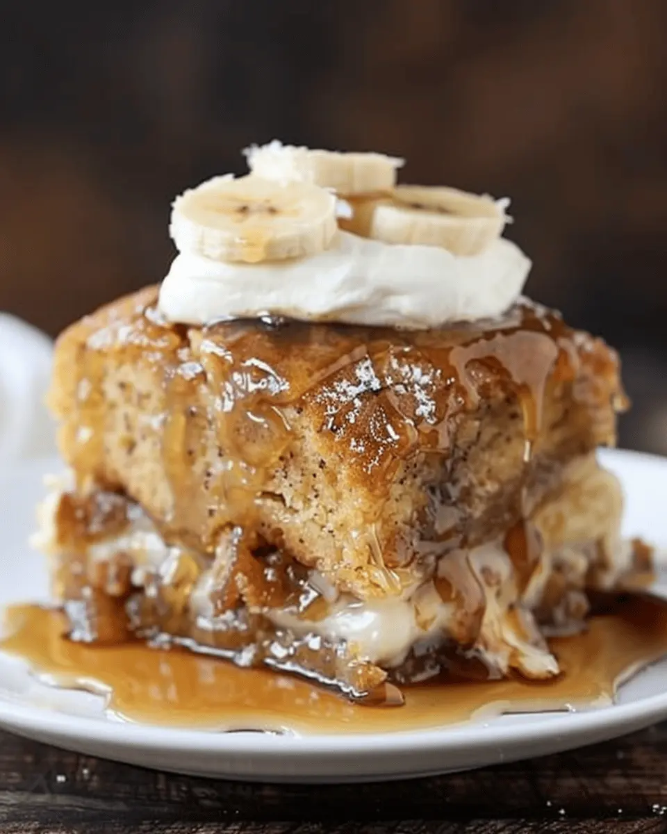 Sticky Banana Bread Pudding Cake: The Indulgent Treat You’ll Love