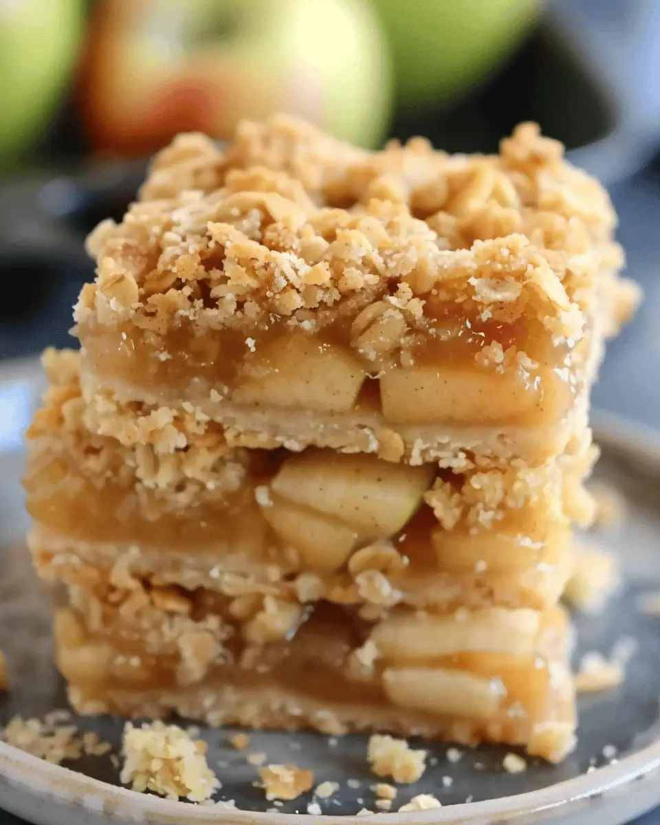 Apple Crisp Bars with Crumb Topping: The Best Homemade Treat