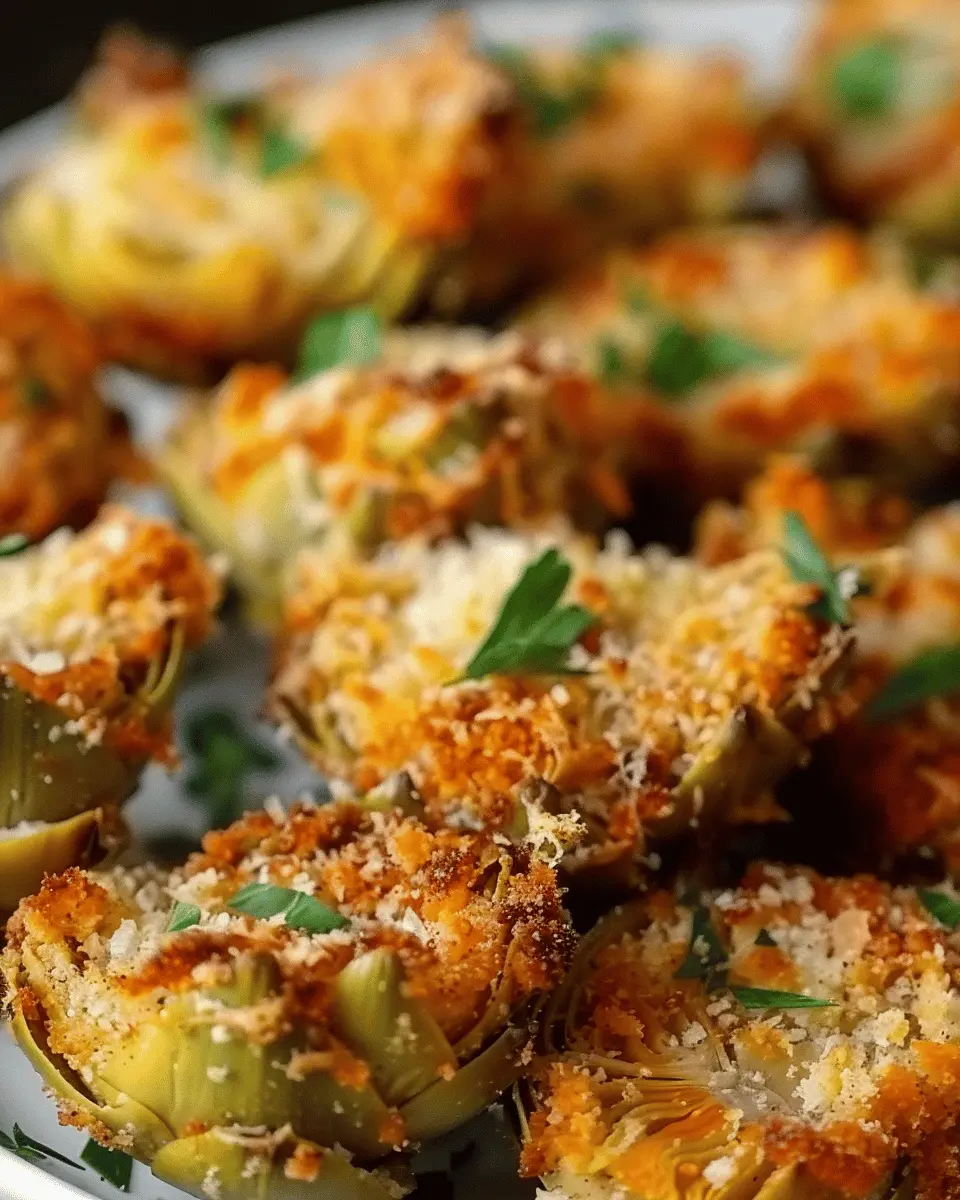 Crispy Parmesan Artichoke Hearts: A Deliciously Indulgent Appetizer