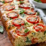 Savory Caprese Bread : A Fresh Italian Bread