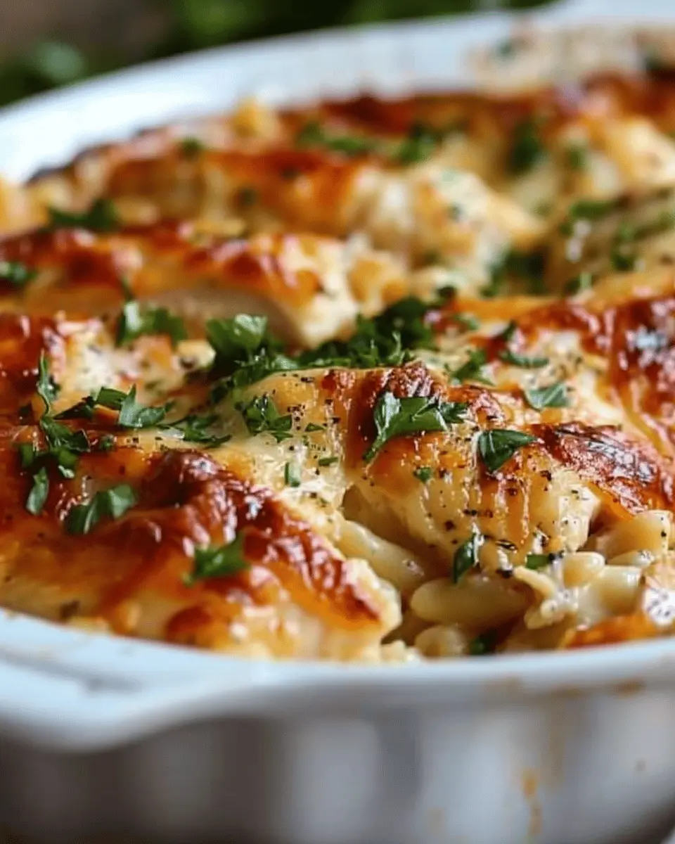 No Peek Chicken Casserole: Easy Comfort Food with Turkey Bacon