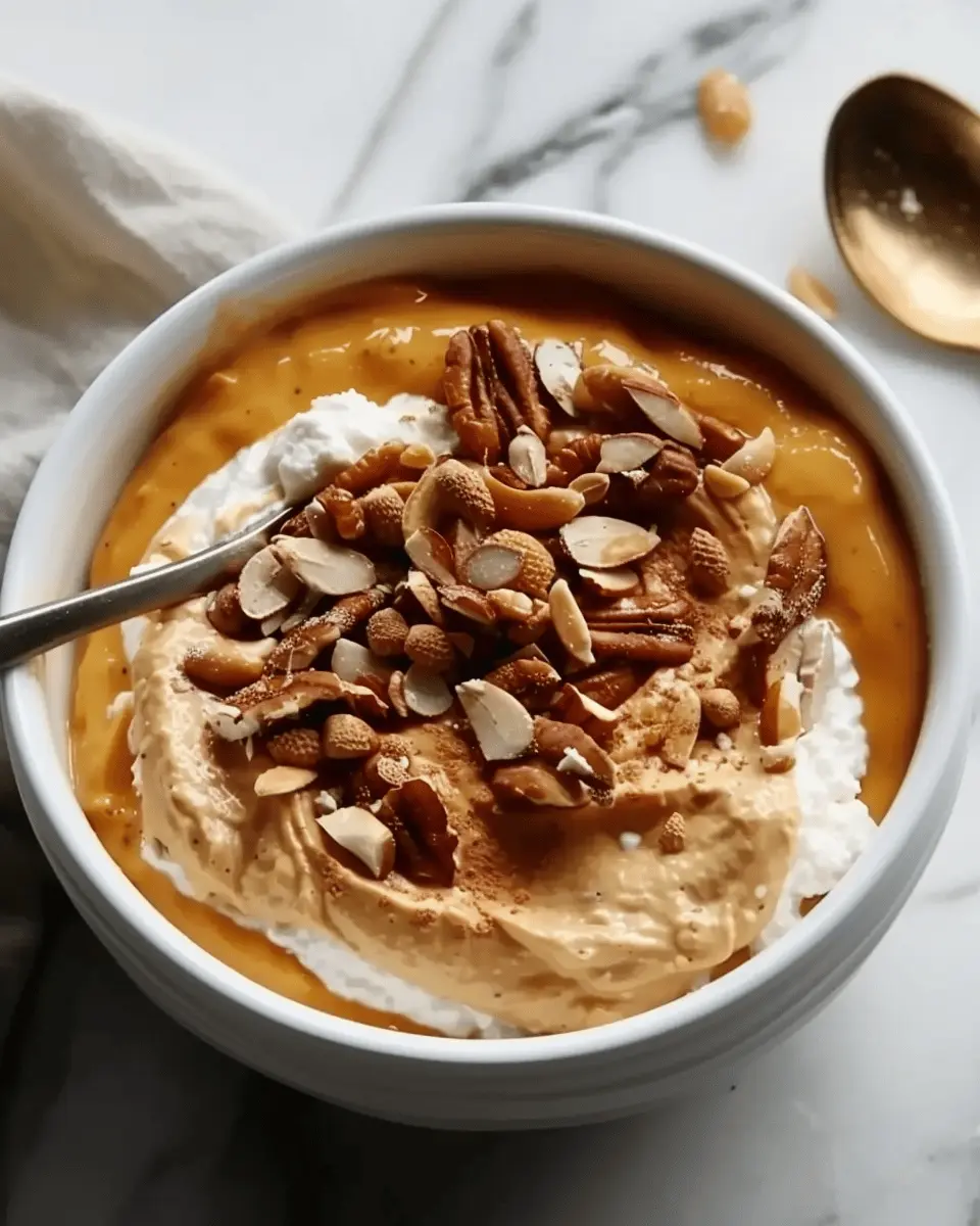 Pumpkin Whipped Cottage Cheese Breakfast Bowl That’s Pure Bliss for You