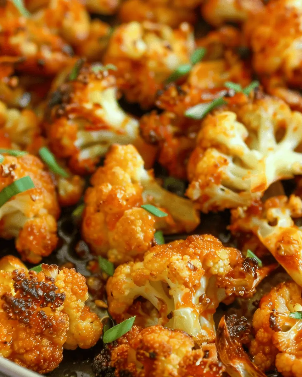 Sweet and Spicy Baked Cauliflower: A Healthy Indulgence You’ll Love