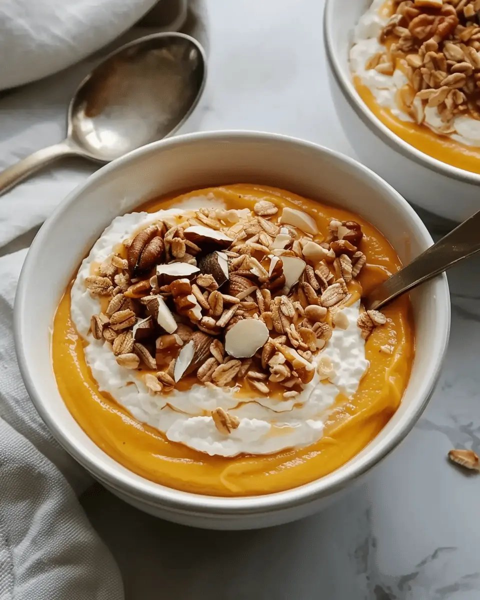 Pumpkin Whipped Cottage Cheese Breakfast Bowl: A Blissful Delight