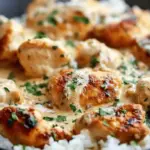 Creamy Smothered Chicken and Rice