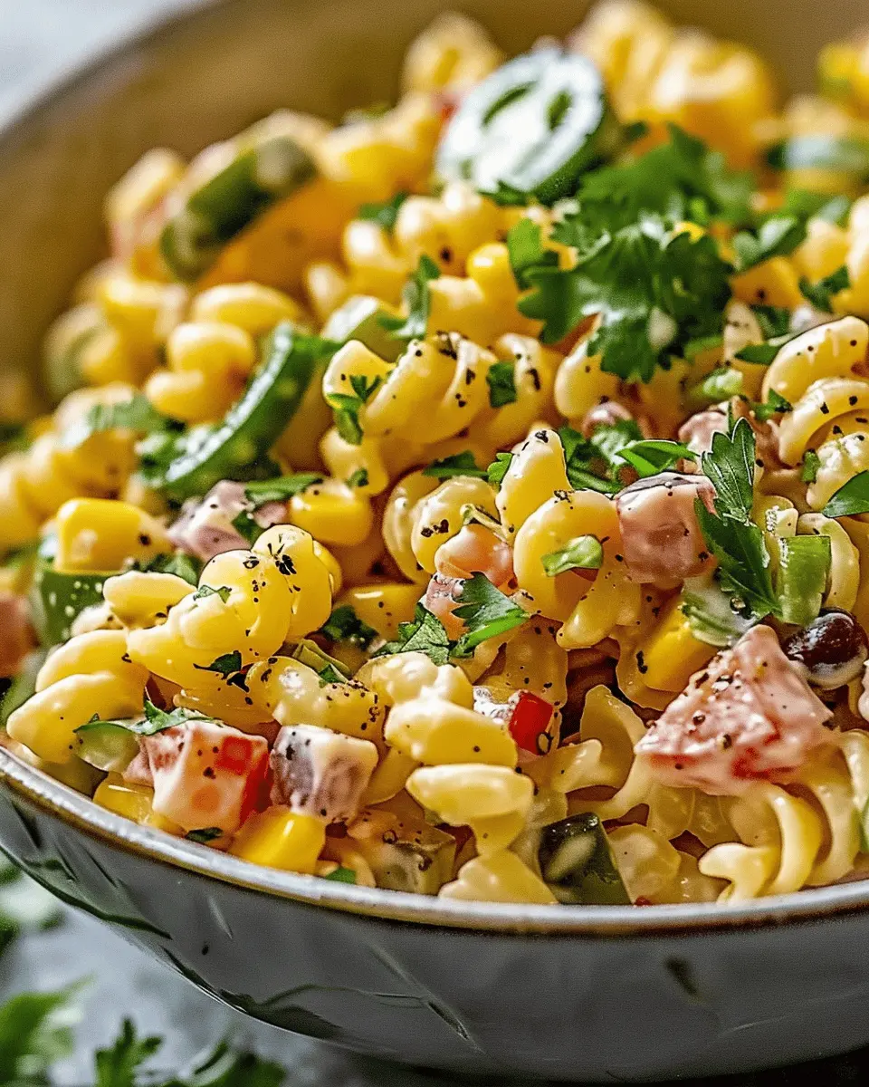 Mexican Street Corn Pasta Salad: The Best Easy Recipe You’ll Love