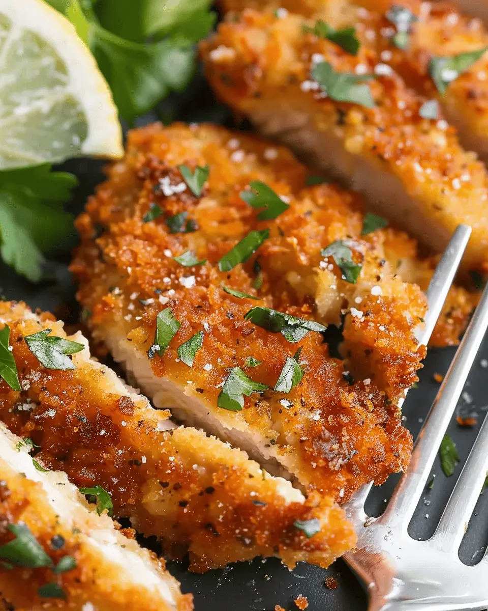 Crispy Parmesan Chicken Cutlets: The Best Comfort Food Recipe