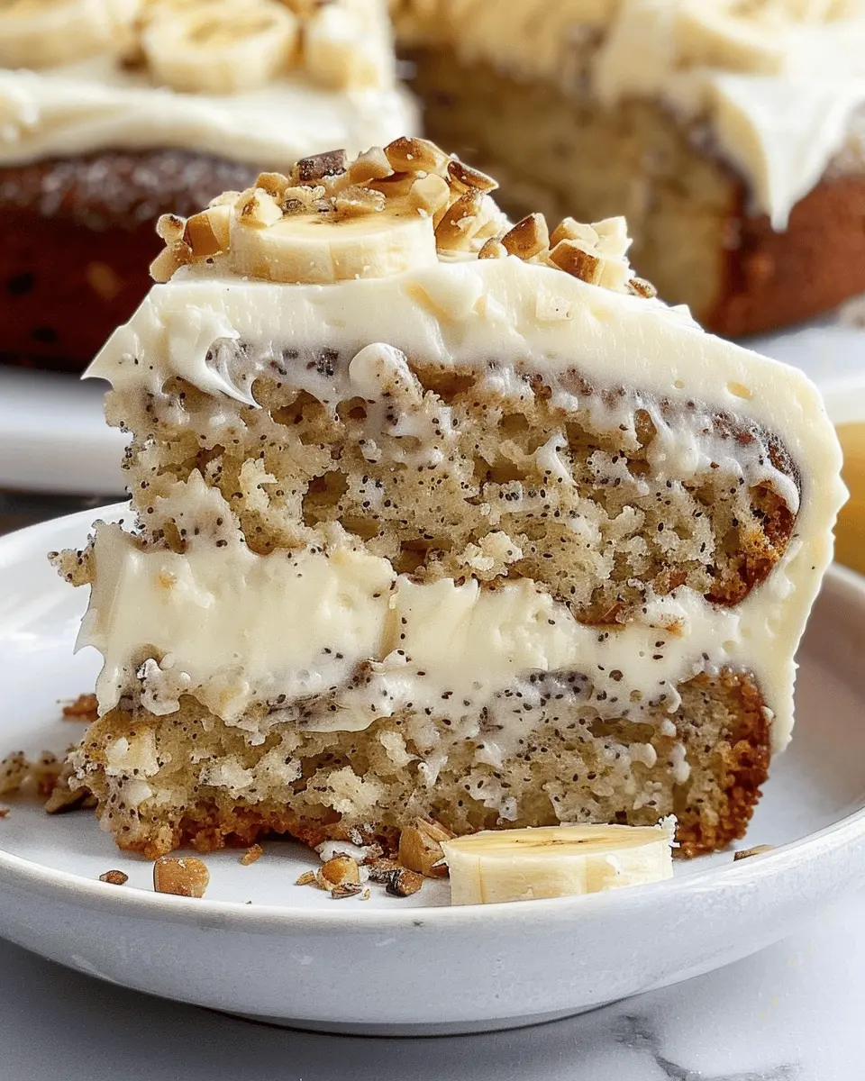 Amazing Banana Bread Cake with Cream Cheese Frosting to Savor