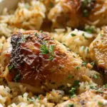 Oven Baked Chicken and Rice