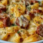 Cheesy Ranch Potatoes and Smoked Sausage