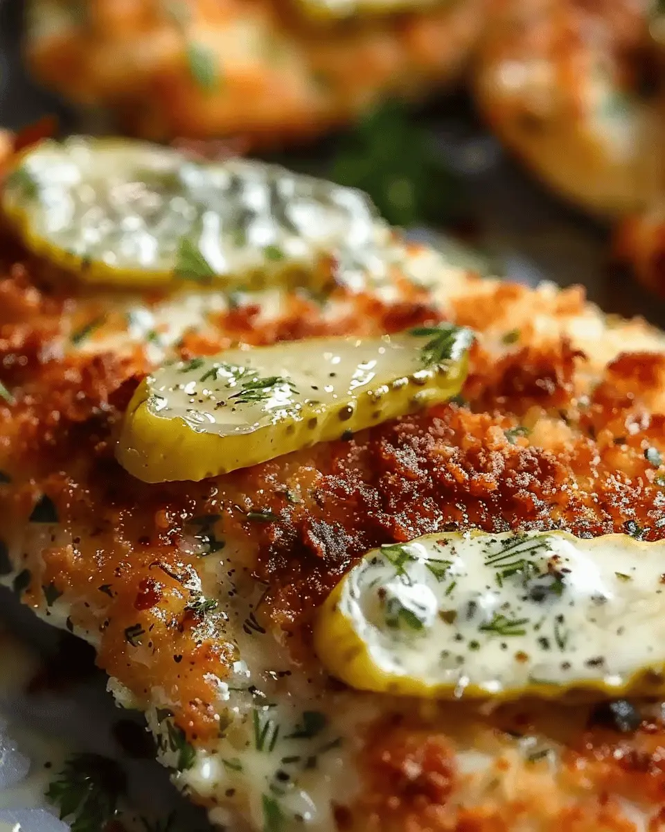 Crispy Dill Pickle Parmesan Chicken: The Best Flavor-Packed Recipe
