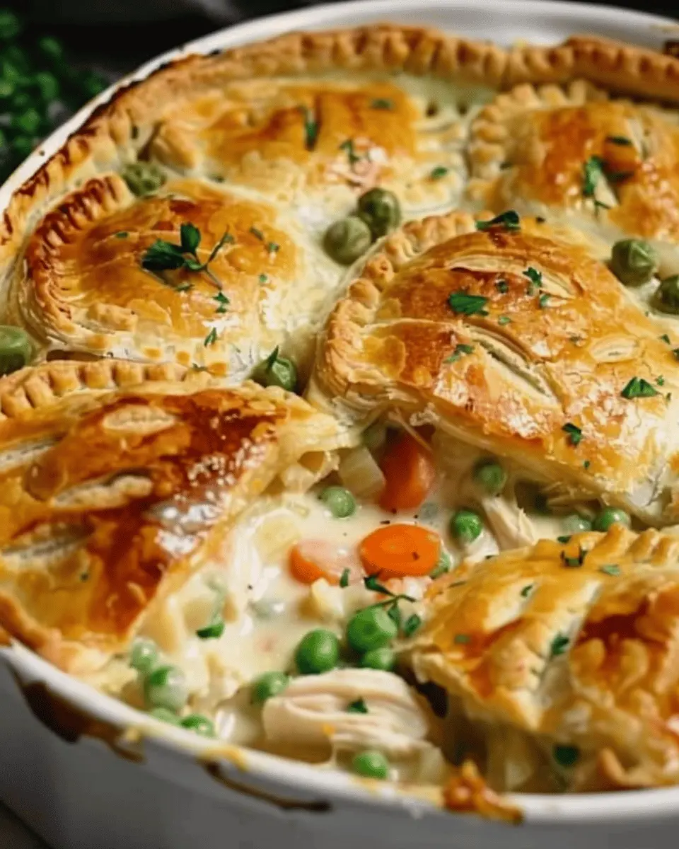 Homemade Chicken Pot Pie Casserole: Easy Comfort Food Delight