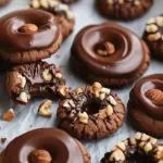 Chocolate Hazelnut Thumbprint Cookies Recipe