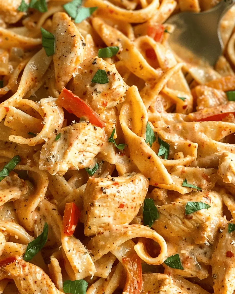 Cajun Chicken Pasta: Easy Pasta Dish with Turkey Bacon Delight