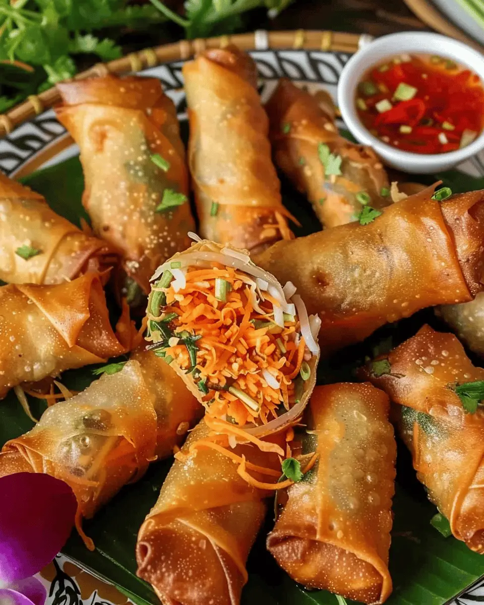 Thai Egg Rolls Recipe: Crispy Spring Rolls That Everyone Will Love