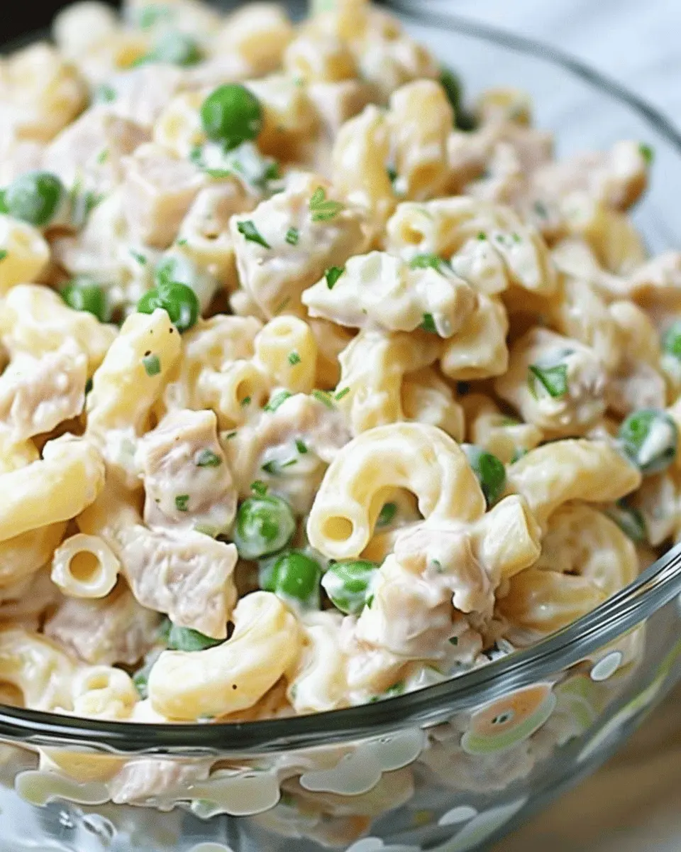 Tuna Macaroni Salad: Easy & Flavorful Twist with Turkey Bacon